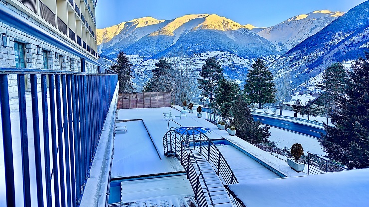 Vista del parador de Vielha (Baqueira Beret, Lleida) | Foto: Paradores