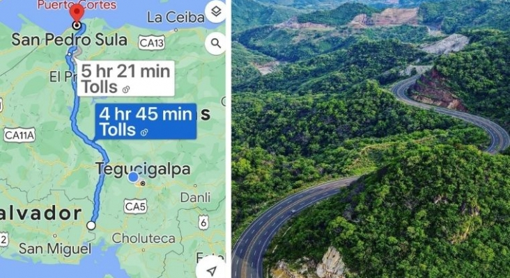 Honduras inaugura el "corredor seco" que conecta el Pacífico con el Atlántico