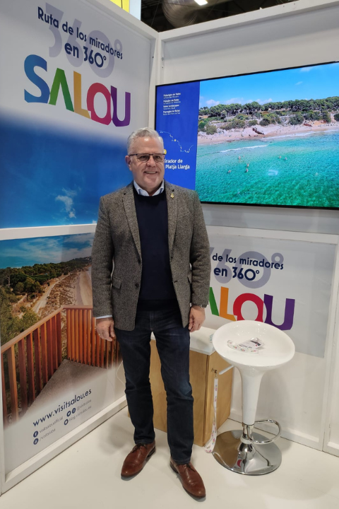 Pere Granados, alcalde y presidente del Patronato Municipal de Turismo | Foto oficial Salou