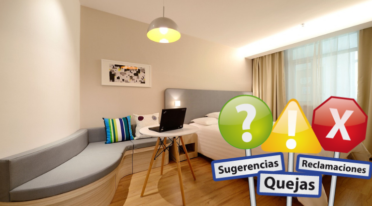 Quejas en hoteles por la habitación