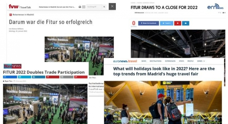 Los medios internacionales se hacen eco del “éxito” de FITUR