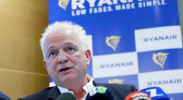 Eddie Wilson, CEO de Ryanair | Foto: vía Atlántico.net