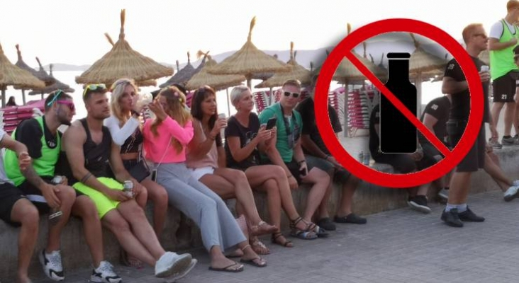 easyJet advierte a los británicos este año las borracheras están prohibidas en Baleares