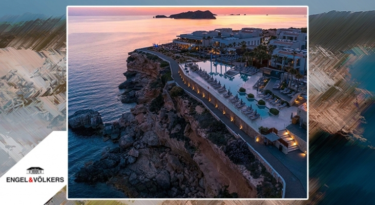 7Pines Resort Ibiza (España) vista desde el aire | Foto: 7Pines Resort Ibiza