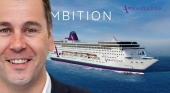 La nueva naviera Ambassador Cruise Line ficha a un ex Thomas Cook como director comercial | Imagen Phil Gardner: TTG / foto crucero vía Facebook (Ambassador Cruise Line)