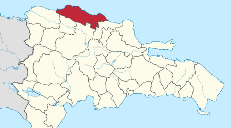 Mapa que identifica Puerto Plata, República Dominicana| Wikimedia Commons (CC BY SA 3.0)
