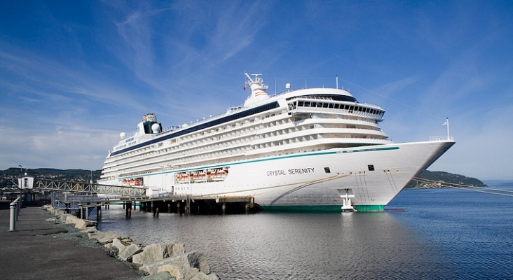 El capitán del barco Crystal Serenity: "Este es el final de Crystal Cruises" | Foto: Trondheim Havn (CC BY-SA 2.0)