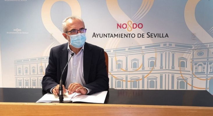 Juan Manuel Flores,  delegado de Hábitat Urbano y Cohesión Social del Ayuntamiento de Sevilla