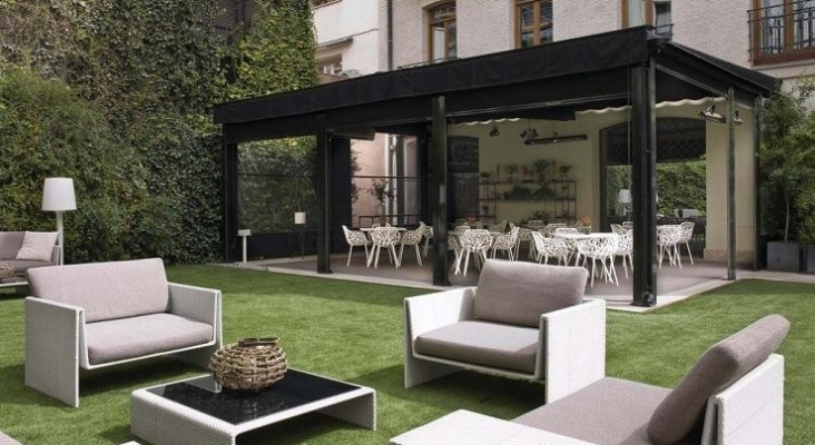 Jardín del Hotel Único Madrid | Foto: Único Hotels