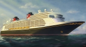 Maqueta virtual del nuevo barco de la compañía de cruceros Disney Cruise Line, el Disney Wish | Foto: Disney Cruise Line
