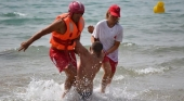 Rescate en una playa | Foto: Cruz Roja