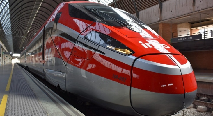 Tren de Iryo en una estación | Foto: Iryo
