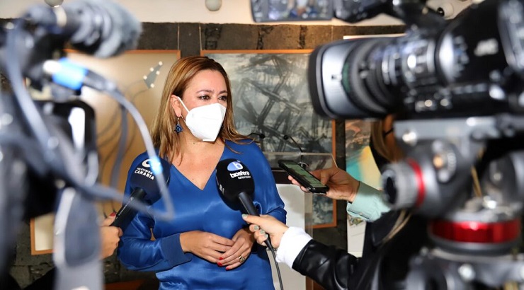 María Dolores Corujo, presidenta y consejera de Turismo del Cabildo de Lanzarote | Foto: Turismo Lanzarote