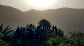 Mirador en el camino del cráter de Bandama. Foto: Michel Jorge