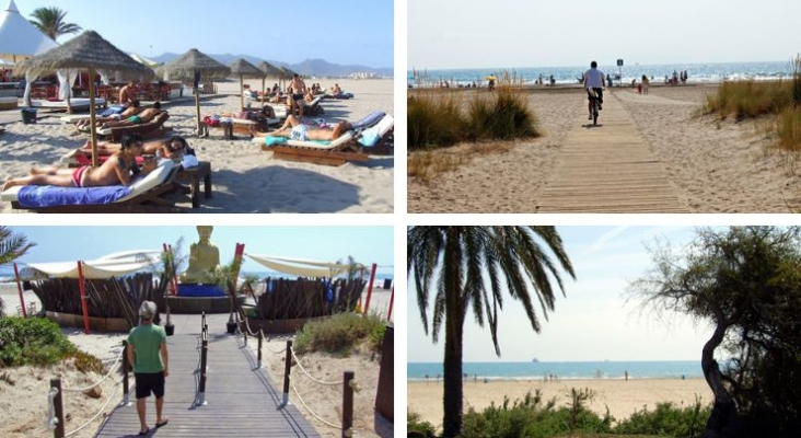 Playa del Gurugú (a la izquierda); Playa del Serradal (a la derecha) | Fotos: Castellón Turismo