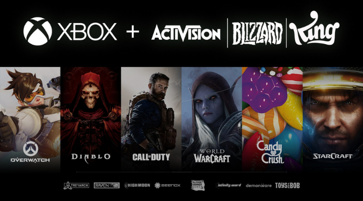 Compra por parte de Microsoft de la empresa de videojuegos Activision Blizzard | Fuente: Xbox