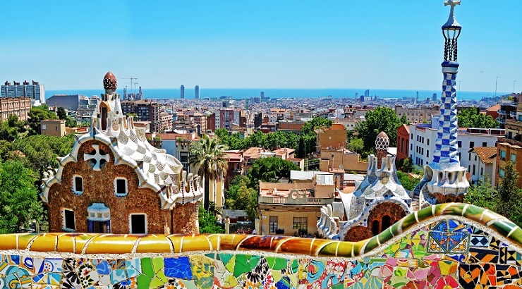 Vista desde el Parque Güell (Barcelona) | Foto: Turespaña