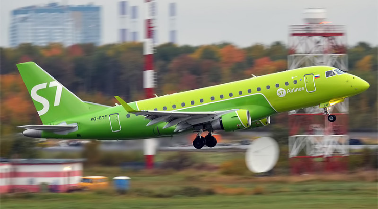 Avión de S7 Airlines | Foto: Anna Zvereva (CC BY SA 2.0)