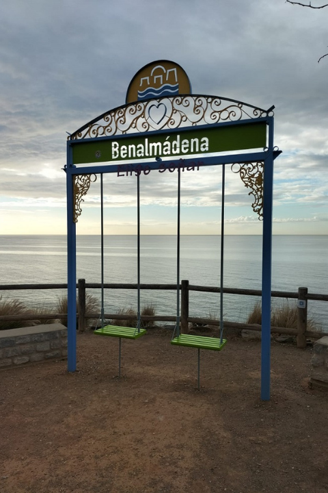 Columpio de Benalmádena, Málaga Foto Manuel Rosell