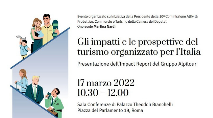 Grupo Alpitour presentará en el parlamento italiano su Informe de Impacto turístico