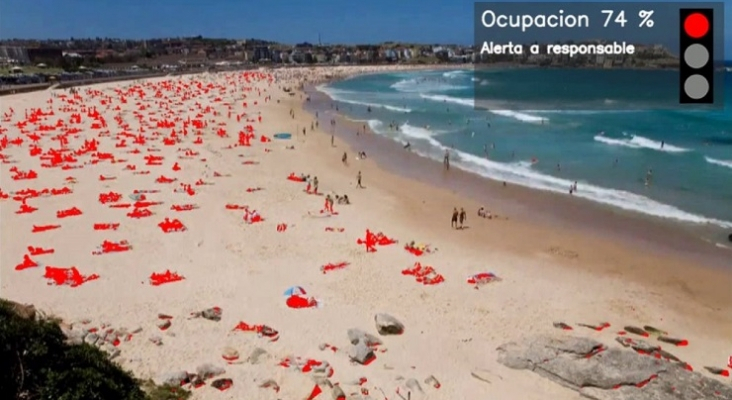 Las playas inteligentes de Ibiza informarán sobre su grado de ocupación y meteorología | Foto: vía Digital Security Magazine