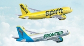 Peligra la fusión entre las aerolíneas estadounidenses Frontier y Spirit