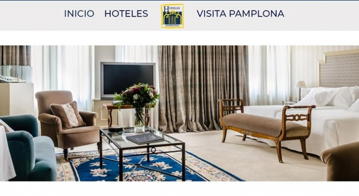 Web de la Asociación de Hoteles de Pamplona