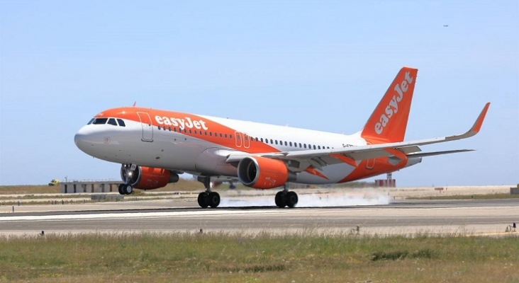 Avión de easyJet | Foto: vía Il Giornale