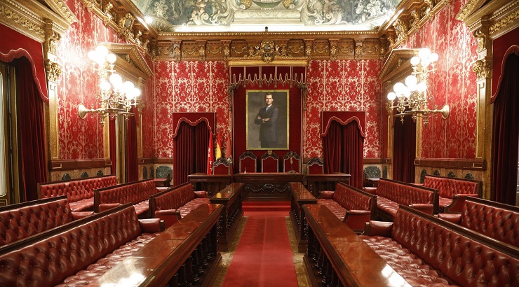 Interior de la Casa de la Villa, antigua sede del consistorio madrileño | Foto: Ayuntamiento de Madrid