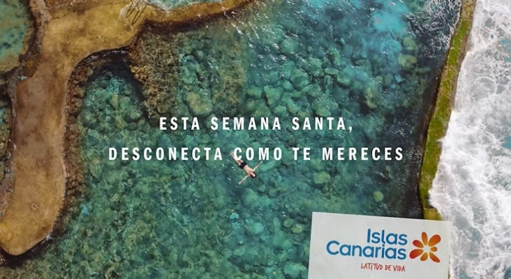 Imagen del vídeo promocional de la campaña 'Bendita Semana Santa' de Turismo de Canarias