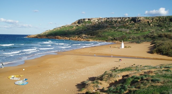 Ramla Bay, en Malta