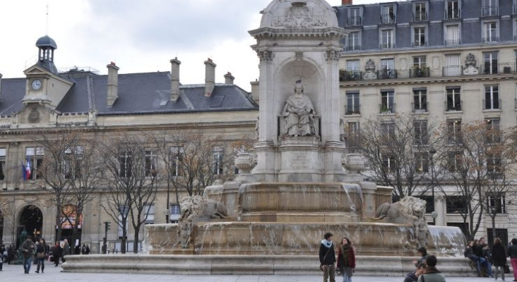 Plaza Saint-Sulpice, París | Foto: Wikimedia Commons (CC BY-SA 3.0)