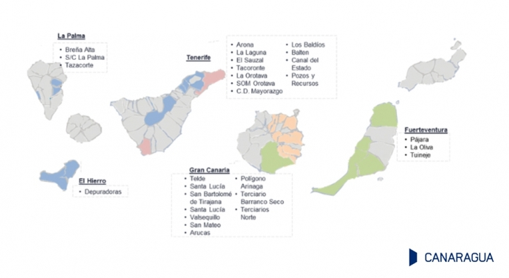 Mapa de presencia de Canaragua