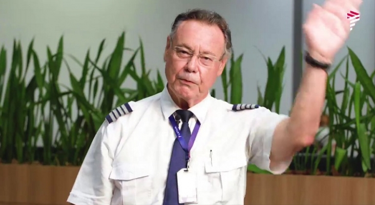 LATAM Airlines se despide de su 'comandante nº1'