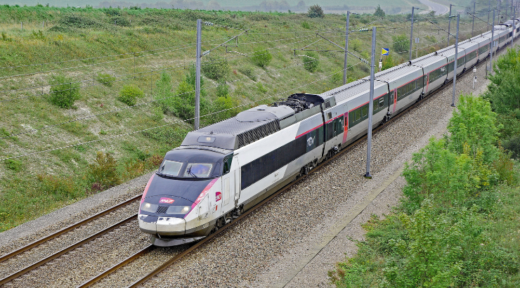 Tren de alta velocidad en Francia