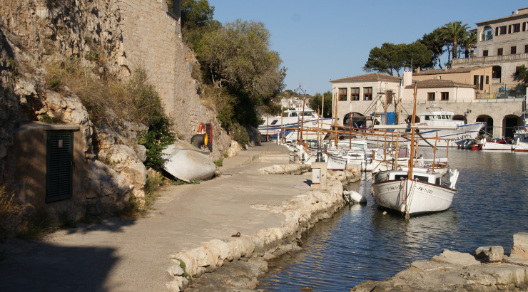 Cala Figuera en Mallorca, Islas Baleares