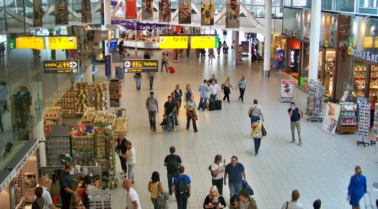 Aeropuerto de  Schiphol, Ámsterdam