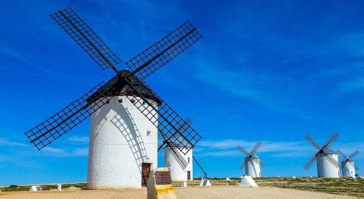 Sierra de los Molinos en Campo de Criptana (Ciudad Real) | Foto: vía El SolMad