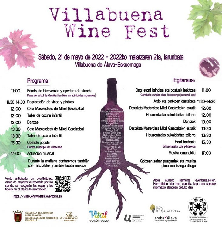 Villabuena Wine Fest Cartel