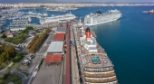 Cruceros atracados en el Puerto de Palma | Foto: Ports de Balears