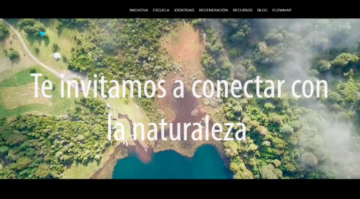 Web oficial de Iniciativa Global de Turismo Regenerativo (IGTR)