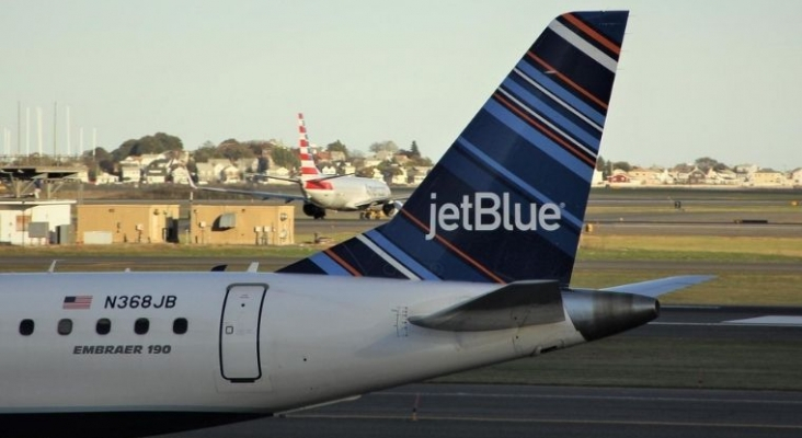 Un avión de JetBlue