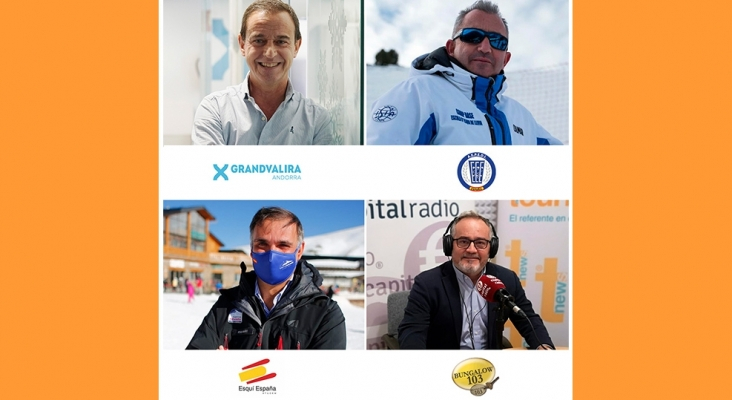 Semana blanca: el turismo de nieve. Juan Ramón Moreno, director general de Grandvalira-Nevasa - Marcel Cardeña, vicepresidente de la Asociación de Escuelas, Profesores y Entrenadores de Deportes de Invierno de España (AEPEDI) - Jesús Ibáñez, presidente de la Asociación Turística de Estaciones de Esquí y Montaña (ATUDEM)