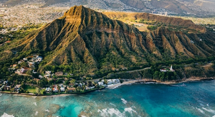 El monumento natural Lēʻahi - Diamond Head State de Oahu (Hawái) pedirá reserva previa a partir del 12 de mayo.