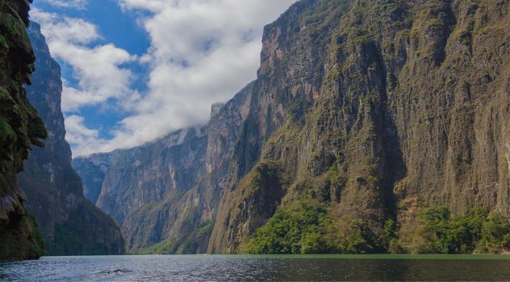 Cañón del Sumidero en Chiapas, México