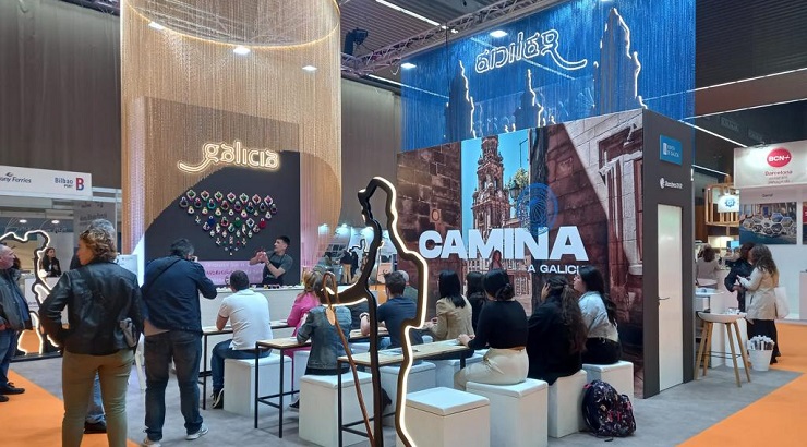 Estand de Galicia en Travel Show 2022 | Foto: Xunta