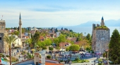 Bodrum, en la costa del Egeo en Turquía