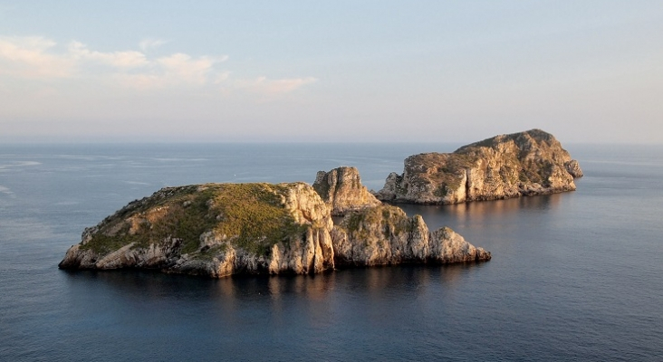 Islotes Malgrats, frente a la costa de Santa Ponça (Calvià, Mallorca) | Foto: vía Mi Nube