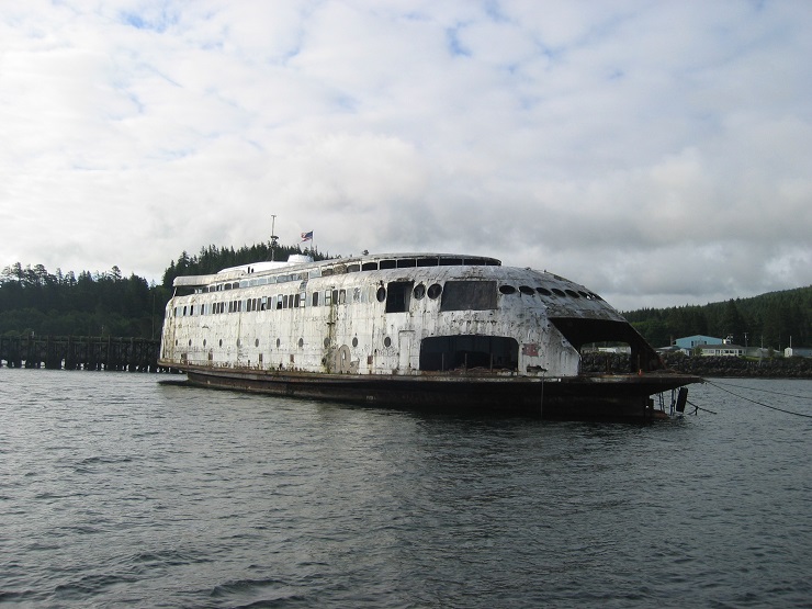 MV Kalakala en 2004. Foto: Barnaby Dorfman