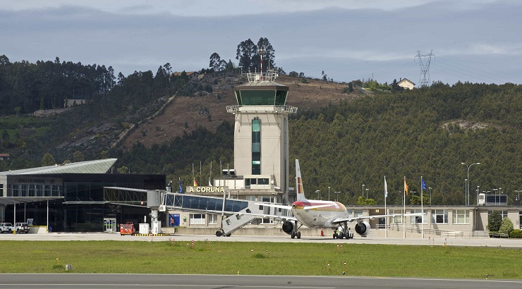Torre de control del Aeropuerto de A Coruña | Foto: Aena